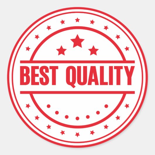 Sticker Rond Qualité optimale (Devant)