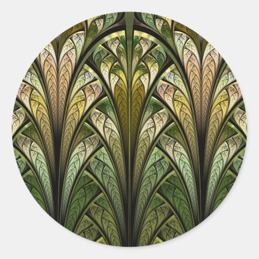 Sticker Rond Quand l'éolien occidental souffle (Devant)