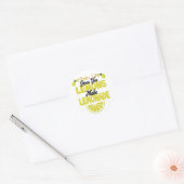 Sticker Rond Quand Life donne des citrons (ajouter sa propre co (Enveloppe)