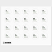 Sticker Rond Quand l'injustice devient loi - la résistance devi (Feuille)