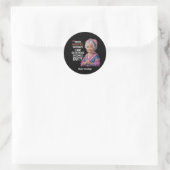 Sticker Rond Quand l'injustice devient loi, la résistance devie (Sac)