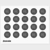 Sticker Rond Quand l'injustice devient loi, la résistance devie (Feuille)