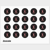 Sticker Rond Quand l'injustice devient loi la résistance devien (Feuille)
