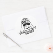 STICKER ROND QUARTIER GAY WATCH (Enveloppe)