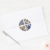 Sticker Rond quatre (Enveloppe)