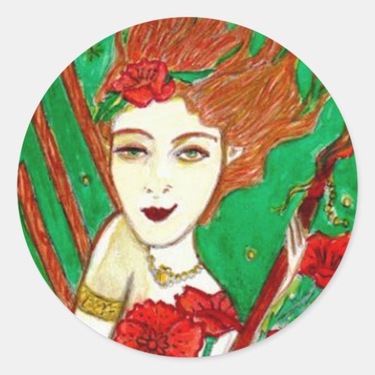 Sticker Rond Quatre baguettes (Devant)