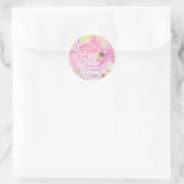 Sticker Rond quatre jamais doux (Sac)