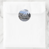 Sticker Rond Quatuor Barbershop (Sac)