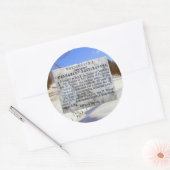 Sticker Rond Que diable m'as-tu acheté ! (Enveloppe)