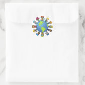 Sticker Rond Que Voulez-Vous Être (Quand Vous Augmentez) ? (Sac)