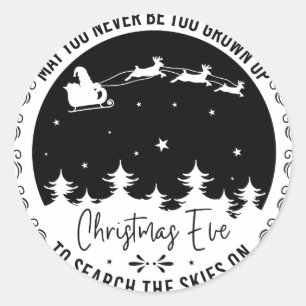 Sticker Rond Que vous ne soyez jamais trop vieux pour recherche