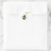 Sticker Rond Queen Bee (Sac)