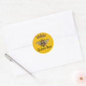 Sticker Rond Queen Bee (Enveloppe)