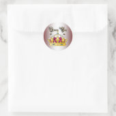 Sticker Rond Queen Bee #2 (Sac)