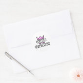 Sticker Rond Queen of the Classroom (Enveloppe)