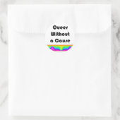 Sticker Rond Queer Sans Cause (Sac)