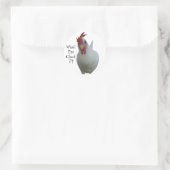 Sticker Rond Quel Cluck ? ! (Sac)