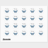 Sticker Rond Quel sera l'équipe du bébé garçon (Feuille)