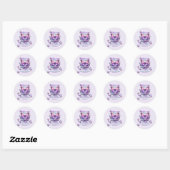 Sticker Rond Quelles que soient les Écritures (Feuille)