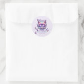 Sticker Rond Quelles que soient les Écritures (Sac)