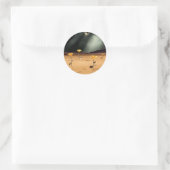 Sticker Rond Quelque part n° 3 (Sac)