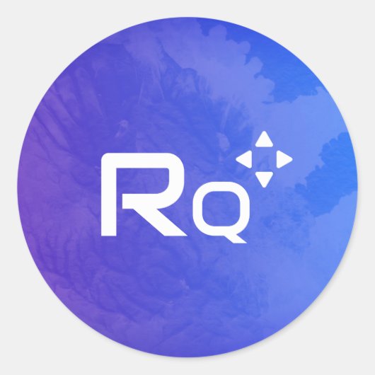 Sticker Rond Quête de Raphael - chaîne Youtube officielle (Devant)