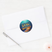 Sticker Rond Quêtes épiques (Enveloppe)