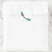Sticker Rond Quetzal (Sac)