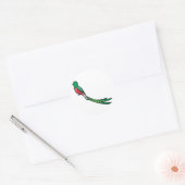 Sticker Rond Quetzal (Enveloppe)