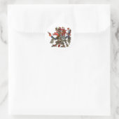 Sticker Rond Quetzalcoatl (Sac)