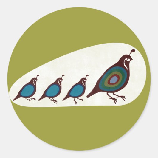 Sticker Rond Queue (Devant)