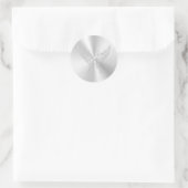 Sticker Rond Queue ronde papillon stylisée, effet bossé (Sac)