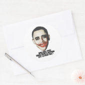 STICKER ROND QUI SE BATTRA (Enveloppe)