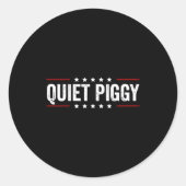 Sticker Rond Quiet Ggy (Devant)