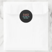 Sticker Rond Quiet Introvert Silent Citation Silence Quieter Y (Sac)