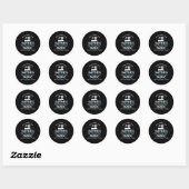 Sticker Rond Quilting Couture Acheter Bonheur Joli Fermer (Feuille)