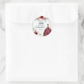 Sticker Rond Quince (Sac)