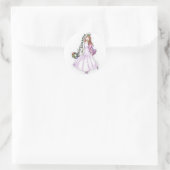 Sticker Rond Quinceanera (Sac)