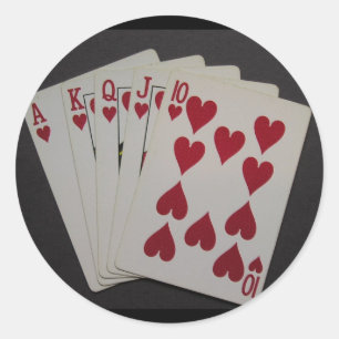 Sticker Rond Quinte royale