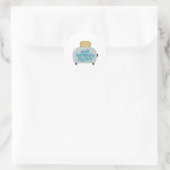 Sticker Rond quoi le pain perdu (Sac)