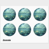 Sticker Rond Quota de Whimsical Inspiring (Feuille)