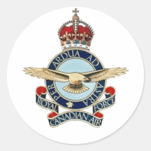 Sticker Rond R.C.A.F. insignea 40 - 50