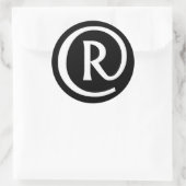 Sticker Rond R-obase NB (Sac)