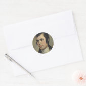 Sticker Rond Rabbie Burns (Enveloppe)