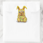Sticker Rond Rabbit d'eau (Sac)