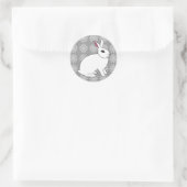 Sticker Rond Rabbit Hotot (Sac)