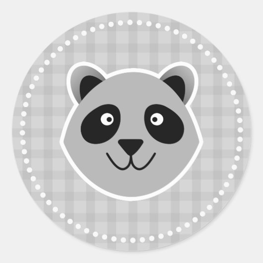 Sticker Rond Raccoon (Devant)