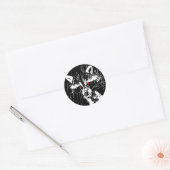 Sticker Rond Raccoon (Enveloppe)