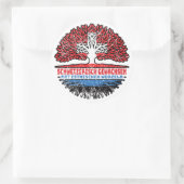 Sticker Rond Racine d'arbre (Sac)