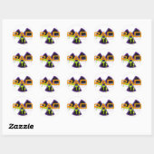 Sticker Rond Rad (Feuille)